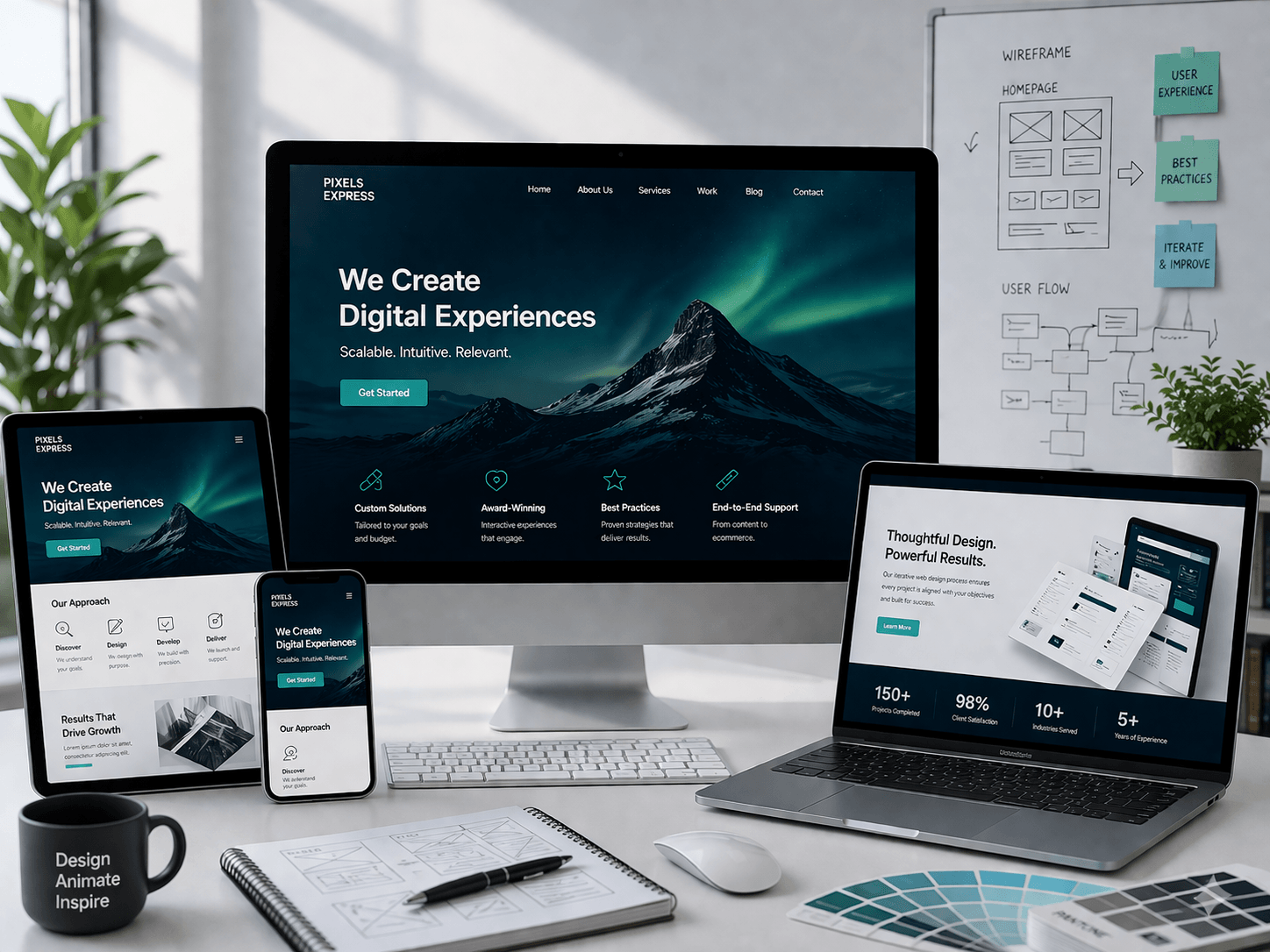 Responsive web design service